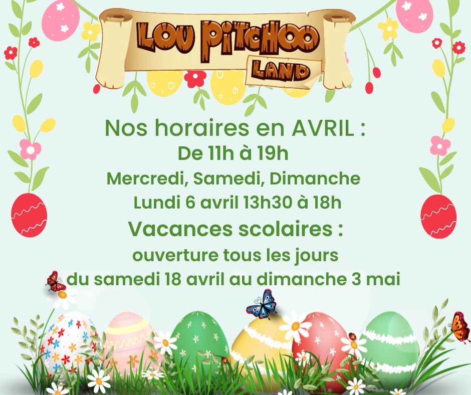 VACANCES DE PRINTEMPS