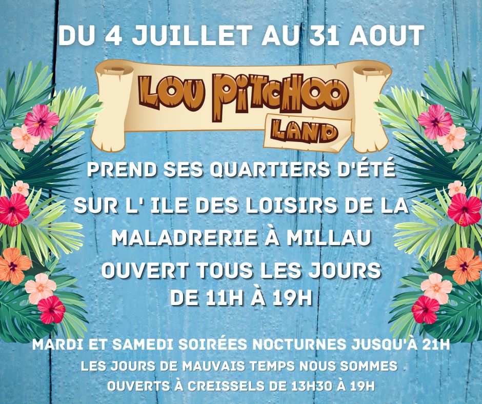 Nos horaires en été