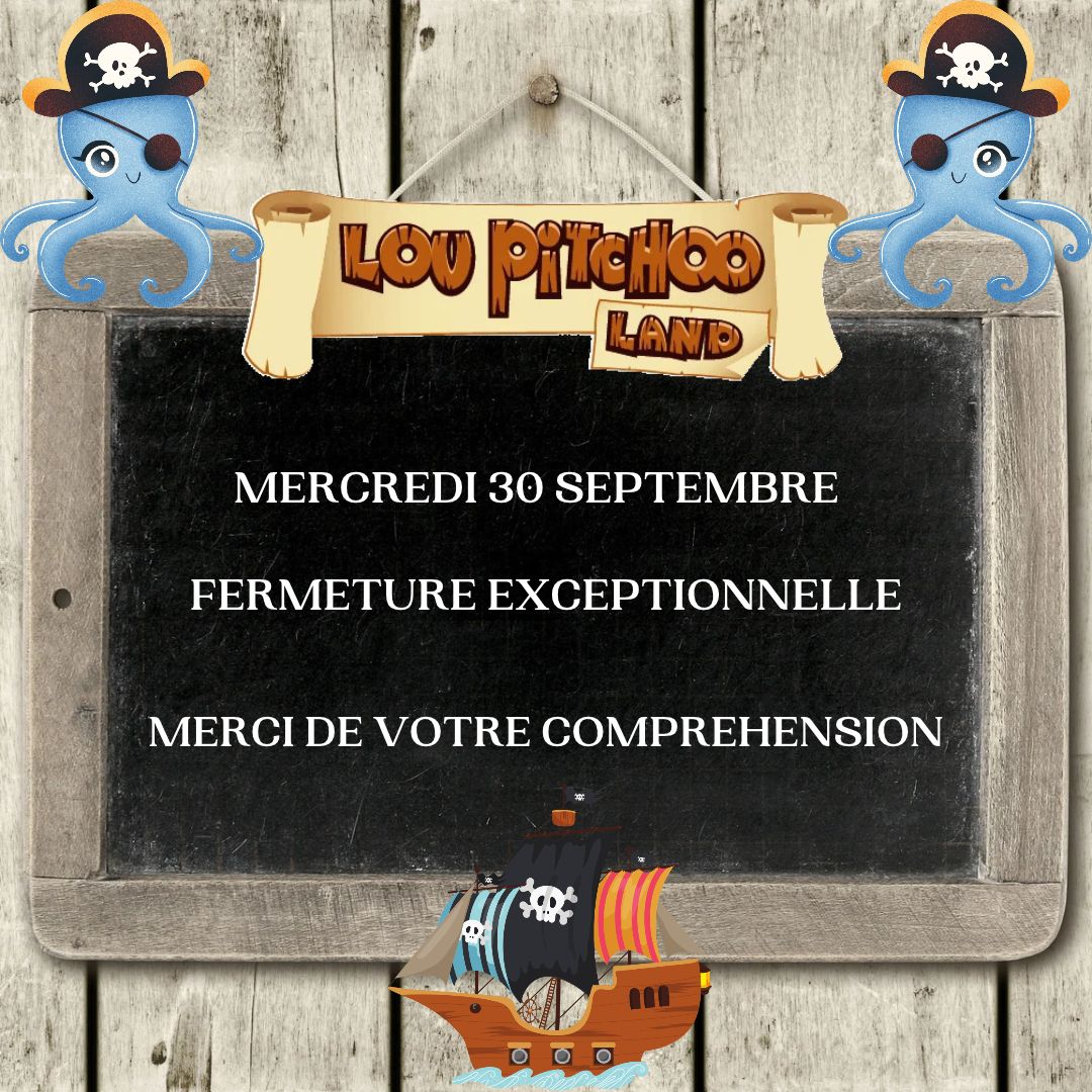 fermeture exceptionnelle